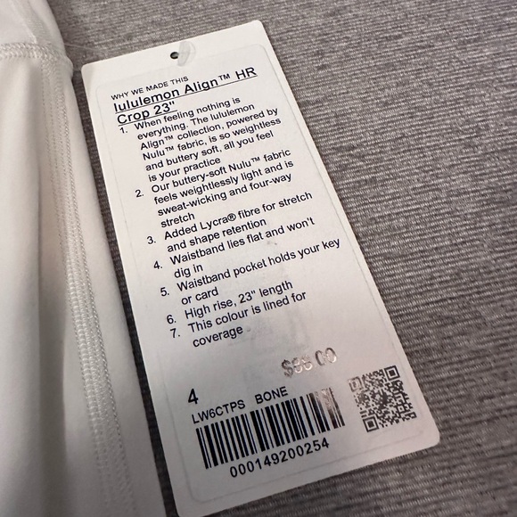 Lululemon Aligh HR crop 23" - Picture 3 of 3